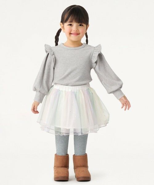 SHIPS / シップス カットソー | SHIPS Colors:90〜140cm / パフショルダー ロングスリーブ トップス◇ | 詳細14