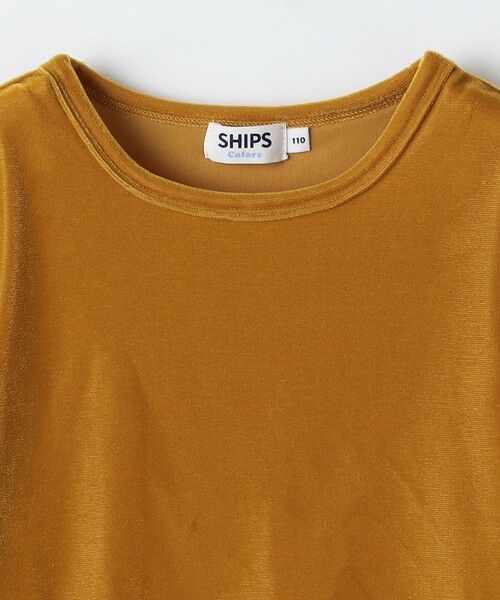SHIPS / シップス カットソー | SHIPS Colors:90〜140cm /〈洗濯機可能〉シアー ベロア トップス◇ | 詳細12