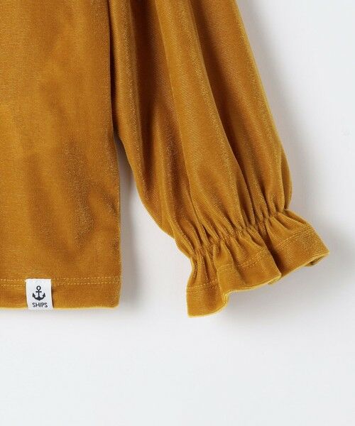 SHIPS / シップス カットソー | SHIPS Colors:90〜140cm /〈洗濯機可能〉シアー ベロア トップス◇ | 詳細13