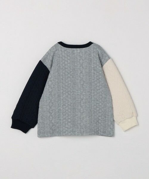 SHIPS / シップス Tシャツ | SHIPS Colors:80〜130cm /〈洗濯機可能〉キルティング ケーブル トップス | 詳細5