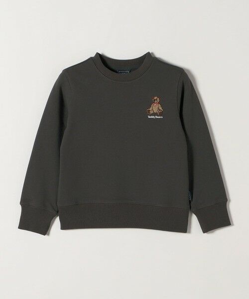 SHIPS / シップス スウェット | 《新色・一部追加予約》SHIPS Colors:80〜130cm /〈洗濯機可能〉TeddyBear(R) スウェット 2◆(チャコールグレー)