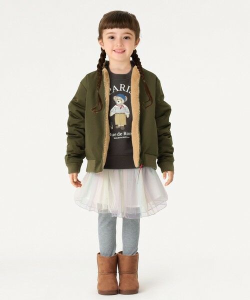 SHIPS / シップス スウェット | 《新色・一部追加予約》SHIPS Colors:80〜130cm /〈洗濯機可能〉TeddyBear(R) スウェット 2 | 詳細16