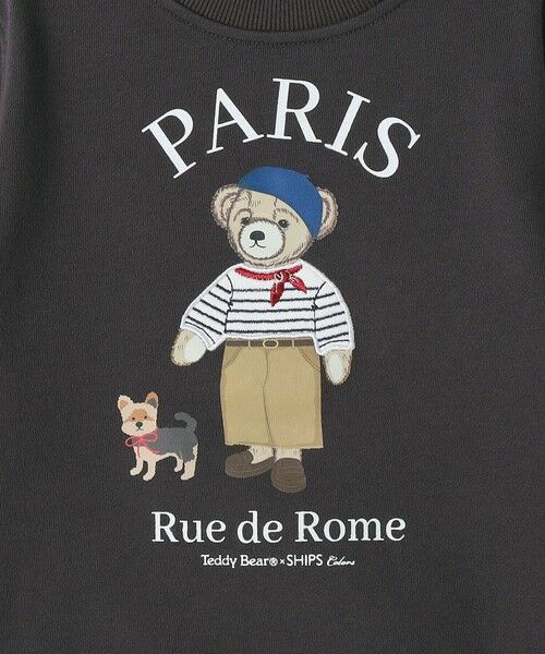 SHIPS / シップス スウェット | 《一部追加予約》SHIPS Colors:80〜130cm /〈洗濯機可能〉TeddyBear(R) スウェット 2 | 詳細11