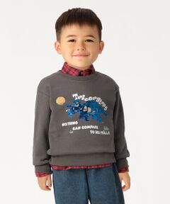 SHIPS / シップス スウェット | 《一部追加予約》SHIPS Colors:100〜130cm / スパンコール スウェット