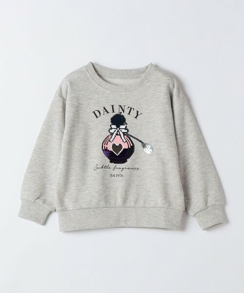 SHIPS / シップス スウェット | 《一部追加予約》SHIPS Colors:100〜130cm / スパンコール スウェット | 詳細1