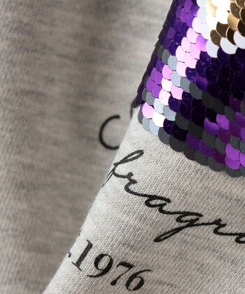 SHIPS / シップス スウェット | 《一部追加予約》SHIPS Colors:100〜130cm / スパンコール スウェット | 詳細7