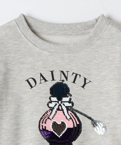 SHIPS / シップス スウェット | 《一部追加予約》SHIPS Colors:100〜130cm / スパンコール スウェット | 詳細3