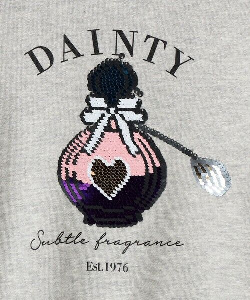 SHIPS / シップス スウェット | 《一部追加予約》SHIPS Colors:100〜130cm / スパンコール スウェット | 詳細5