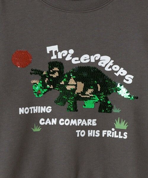 SHIPS / シップス スウェット | 《一部追加予約》SHIPS Colors:100〜130cm / スパンコール スウェット | 詳細12