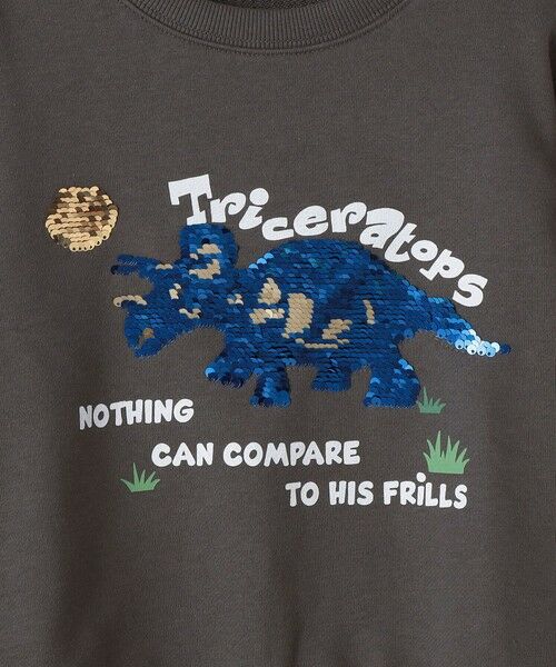 SHIPS / シップス スウェット | 《一部追加予約》SHIPS Colors:100〜130cm / スパンコール スウェット | 詳細13