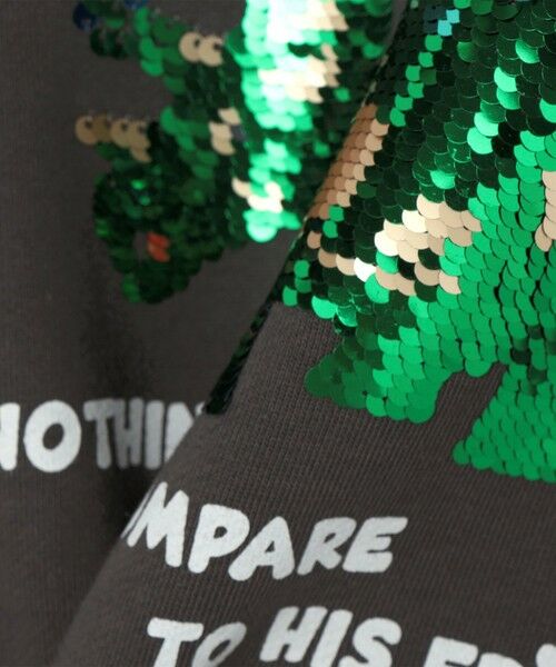 SHIPS / シップス スウェット | 《一部追加予約》SHIPS Colors:100〜130cm / スパンコール スウェット | 詳細14