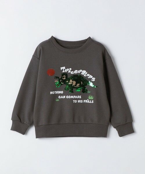 SHIPS / シップス スウェット | 《一部追加予約》SHIPS Colors:100〜130cm / スパンコール スウェット | 詳細11