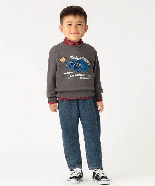 SHIPS / シップス スウェット | 《一部追加予約》SHIPS Colors:100〜130cm / スパンコール スウェット | 詳細15