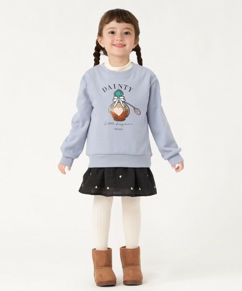 SHIPS / シップス スウェット | 《一部追加予約》SHIPS Colors:100〜130cm / スパンコール スウェット | 詳細23