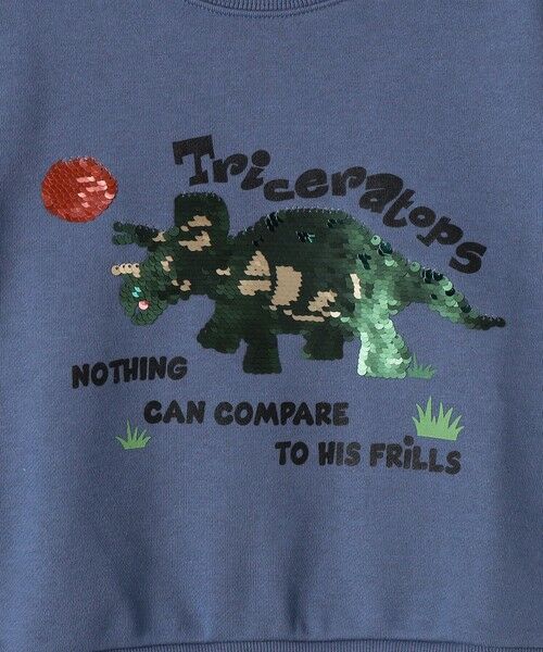 SHIPS / シップス スウェット | 《一部追加予約》SHIPS Colors:100〜130cm / スパンコール スウェット | 詳細25