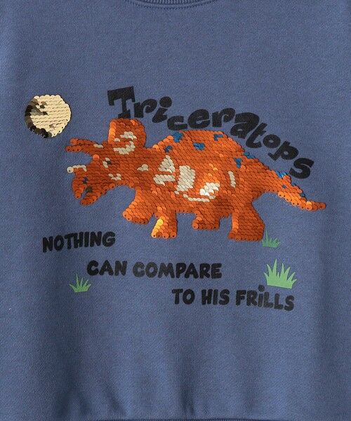 SHIPS / シップス スウェット | 《一部追加予約》SHIPS Colors:100〜130cm / スパンコール スウェット | 詳細26