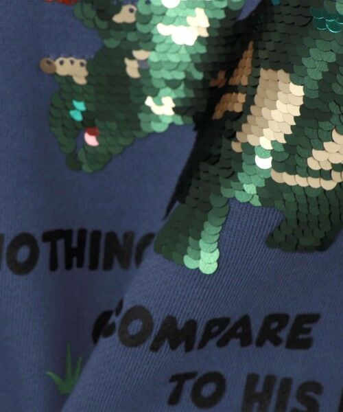 SHIPS / シップス スウェット | 《一部追加予約》SHIPS Colors:100〜130cm / スパンコール スウェット | 詳細27