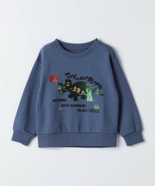 SHIPS / シップス スウェット | 《一部追加予約》SHIPS Colors:100〜130cm / スパンコール スウェット | 詳細24