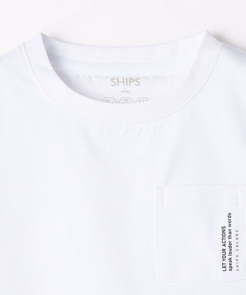 SHIPS / シップス Tシャツ | SHIPS Colors:〈紫外線防止・遮熱・速乾〉80〜130cm / ラッシュガード Tシャツ | 詳細3