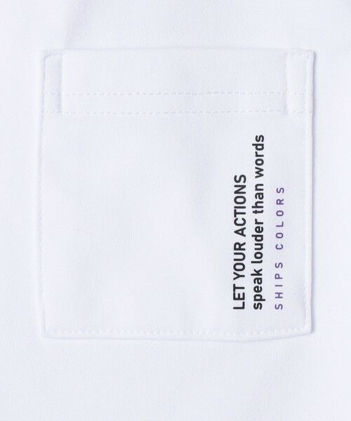 SHIPS / シップス Tシャツ | SHIPS Colors:〈紫外線防止・遮熱・速乾〉80〜130cm / ラッシュガード Tシャツ | 詳細6