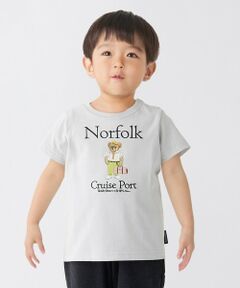 SHIPS / シップス Tシャツ | SHIPS Colors:80〜150cm / TeddyBear(R) プリント&ステッチ TEE◇