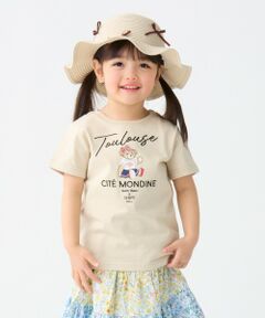 SHIPS / シップス Tシャツ | SHIPS Colors:80〜150cm / TeddyBear(R) プリント&ステッチ TEE◇