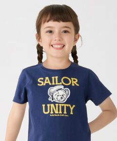 SHIPS / シップス Tシャツ | SHIPS Colors:80〜150cm / TeddyBear(R) プリント&ステッチ TEE◇