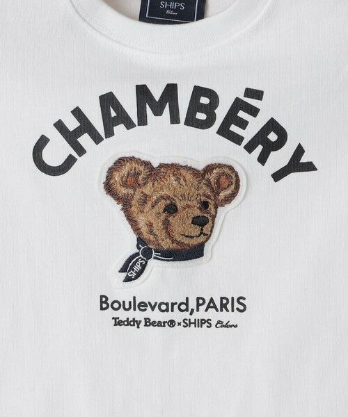 SHIPS / シップス Tシャツ | SHIPS Colors:80〜150cm / TeddyBear(R) プリント&ステッチ TEE◇ | 詳細3
