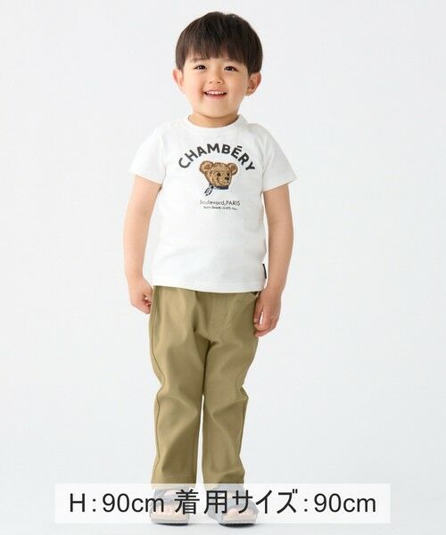 SHIPS / シップス Tシャツ | SHIPS Colors:80〜150cm / TeddyBear(R) プリント&ステッチ TEE◇ | 詳細5