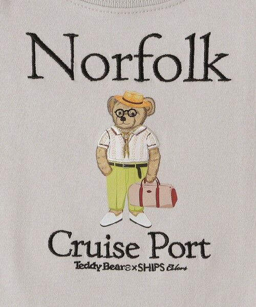 SHIPS / シップス Tシャツ | SHIPS Colors:80〜150cm / TeddyBear(R) プリント&ステッチ TEE◇ | 詳細7