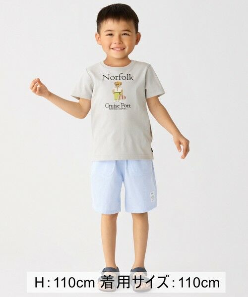 SHIPS / シップス Tシャツ | SHIPS Colors:80〜150cm / TeddyBear(R) プリント&ステッチ TEE◇ | 詳細10