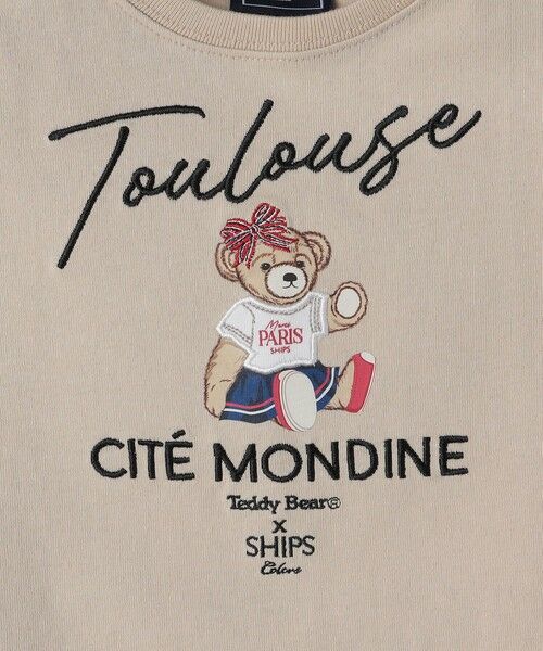 SHIPS / シップス Tシャツ | SHIPS Colors:80〜150cm / TeddyBear(R) プリント&ステッチ TEE◇ | 詳細12