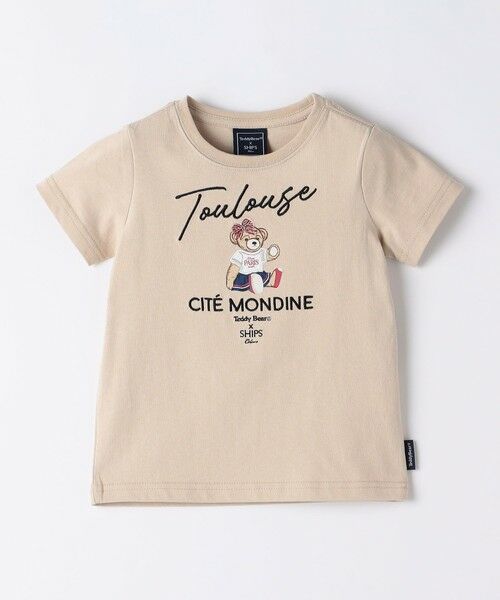 SHIPS / シップス Tシャツ | SHIPS Colors:80〜150cm / TeddyBear(R) プリント&ステッチ TEE◇ | 詳細11