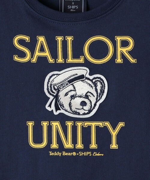 SHIPS / シップス Tシャツ | SHIPS Colors:80〜150cm / TeddyBear(R) プリント&ステッチ TEE◇ | 詳細22
