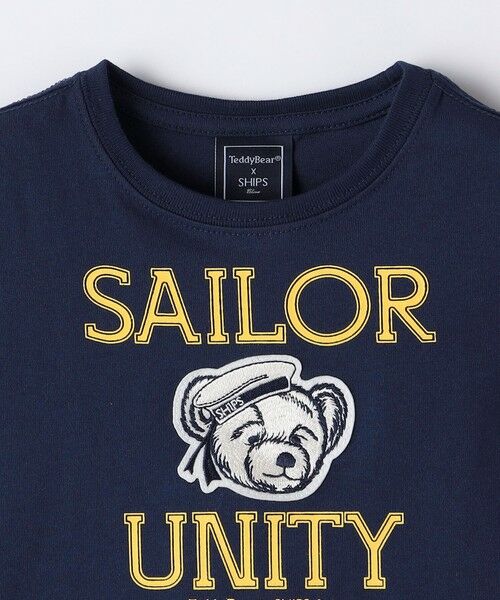 SHIPS / シップス Tシャツ | SHIPS Colors:80〜150cm / TeddyBear(R) プリント&ステッチ TEE◇ | 詳細20