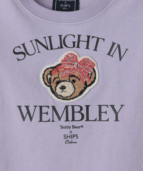 SHIPS / シップス Tシャツ | SHIPS Colors:80〜150cm / TeddyBear(R) プリント&ステッチ TEE◇ | 詳細28