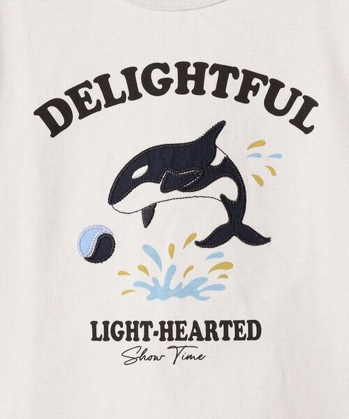 SHIPS / シップス Tシャツ | SHIPS Colors:80〜130cm / パッチワーク プリント Tシャツ◇ | 詳細10