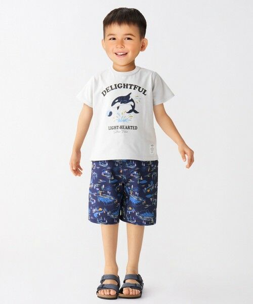 SHIPS / シップス Tシャツ | SHIPS Colors:80〜130cm / パッチワーク プリント Tシャツ◇ | 詳細13