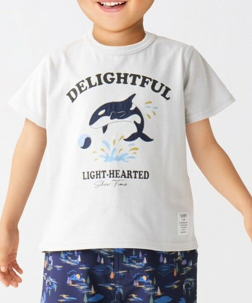 SHIPS / シップス Tシャツ | SHIPS Colors:80〜130cm / パッチワーク プリント Tシャツ◇ | 詳細16
