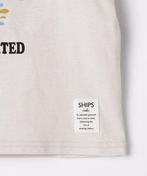 SHIPS / シップス Tシャツ | SHIPS Colors:80〜130cm / パッチワーク プリント Tシャツ◇ | 詳細9