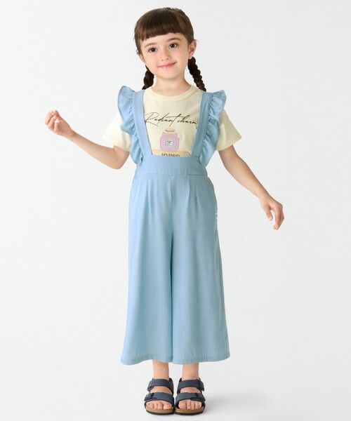 SHIPS / シップス Tシャツ | SHIPS Colors:80〜130cm / パッチワーク プリント Tシャツ◇ | 詳細25