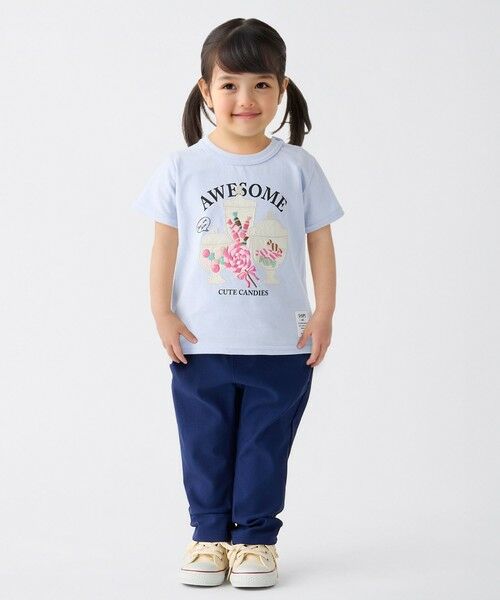 SHIPS / シップス Tシャツ | SHIPS Colors:80〜130cm / パッチワーク プリント Tシャツ◇ | 詳細28