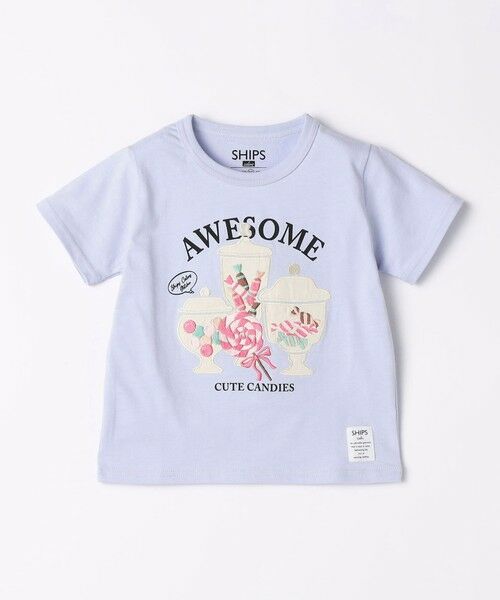 SHIPS / シップス Tシャツ | SHIPS Colors:80〜130cm / パッチワーク プリント Tシャツ◇ | 詳細26