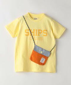 SHIPS / シップス Tシャツ | SHIPS Colors: ボディバッグ TEE(80~130cm)◇