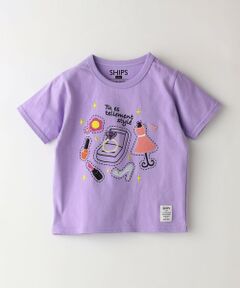 SHIPS / シップス Tシャツ | SHIPS Colors:パッチワーク プリント TEE(80〜130cm)◇