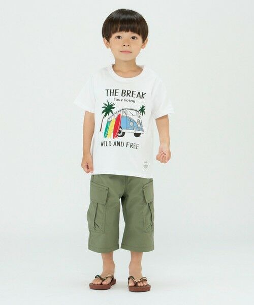 SHIPS / シップス Tシャツ | SHIPS Colors:パッチワーク プリント TEE(80〜130cm)◇ | 詳細8
