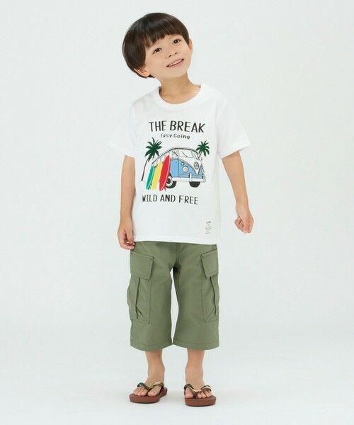 SHIPS / シップス Tシャツ | SHIPS Colors:パッチワーク プリント TEE(80〜130cm)◇ | 詳細10