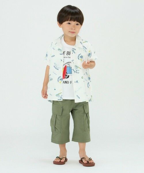 SHIPS / シップス Tシャツ | SHIPS Colors:パッチワーク プリント TEE(80〜130cm)◇ | 詳細11