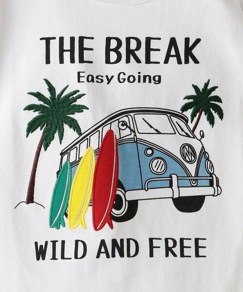 SHIPS / シップス Tシャツ | SHIPS Colors:パッチワーク プリント TEE(80〜130cm)◇ | 詳細6