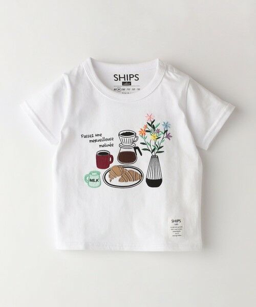 SHIPS / シップス Tシャツ | SHIPS Colors:パッチワーク プリント TEE(80〜130cm)◇ | 詳細13